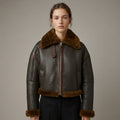 Women’s  Shearling Leather Jacket