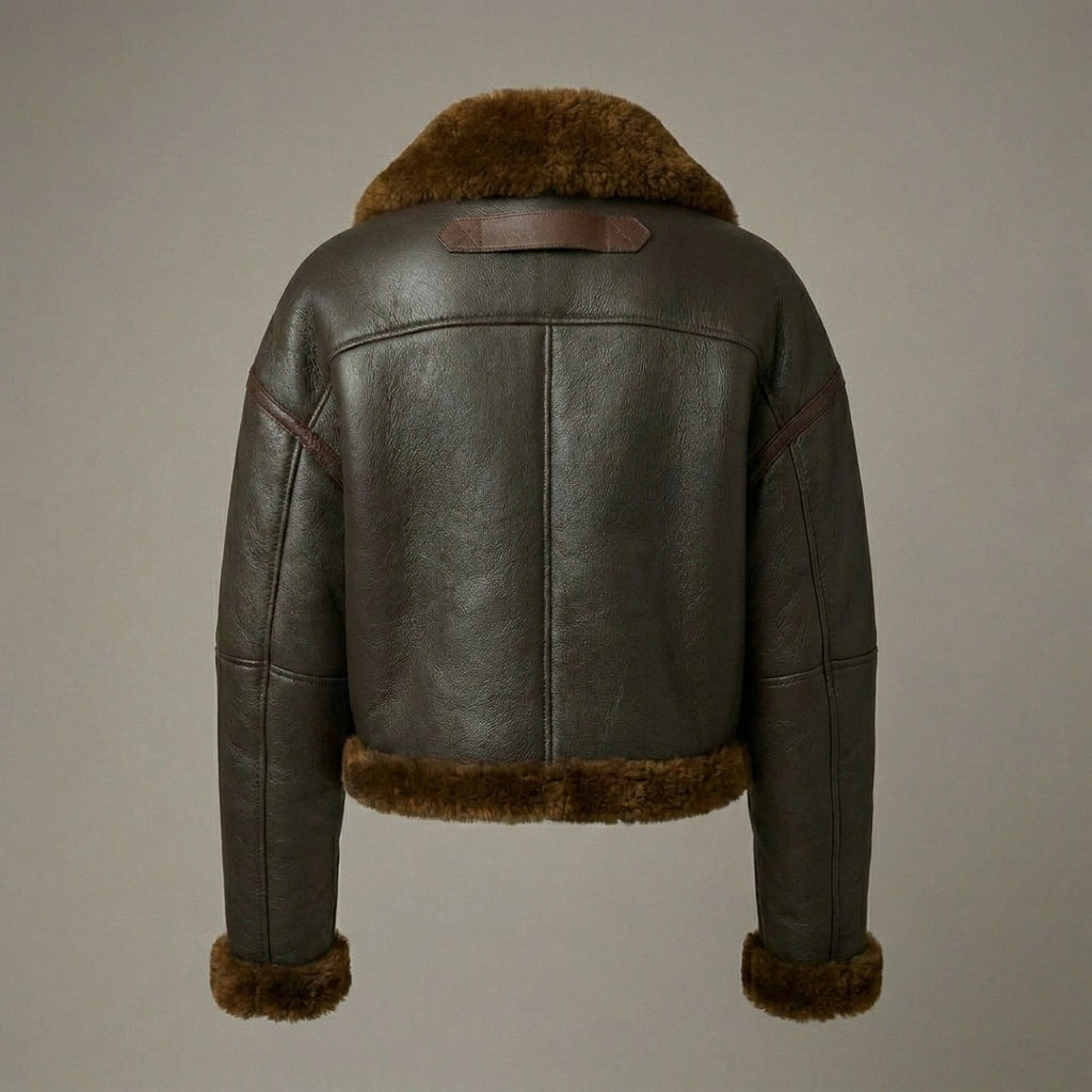 Women’s  Shearling Leather Jacket