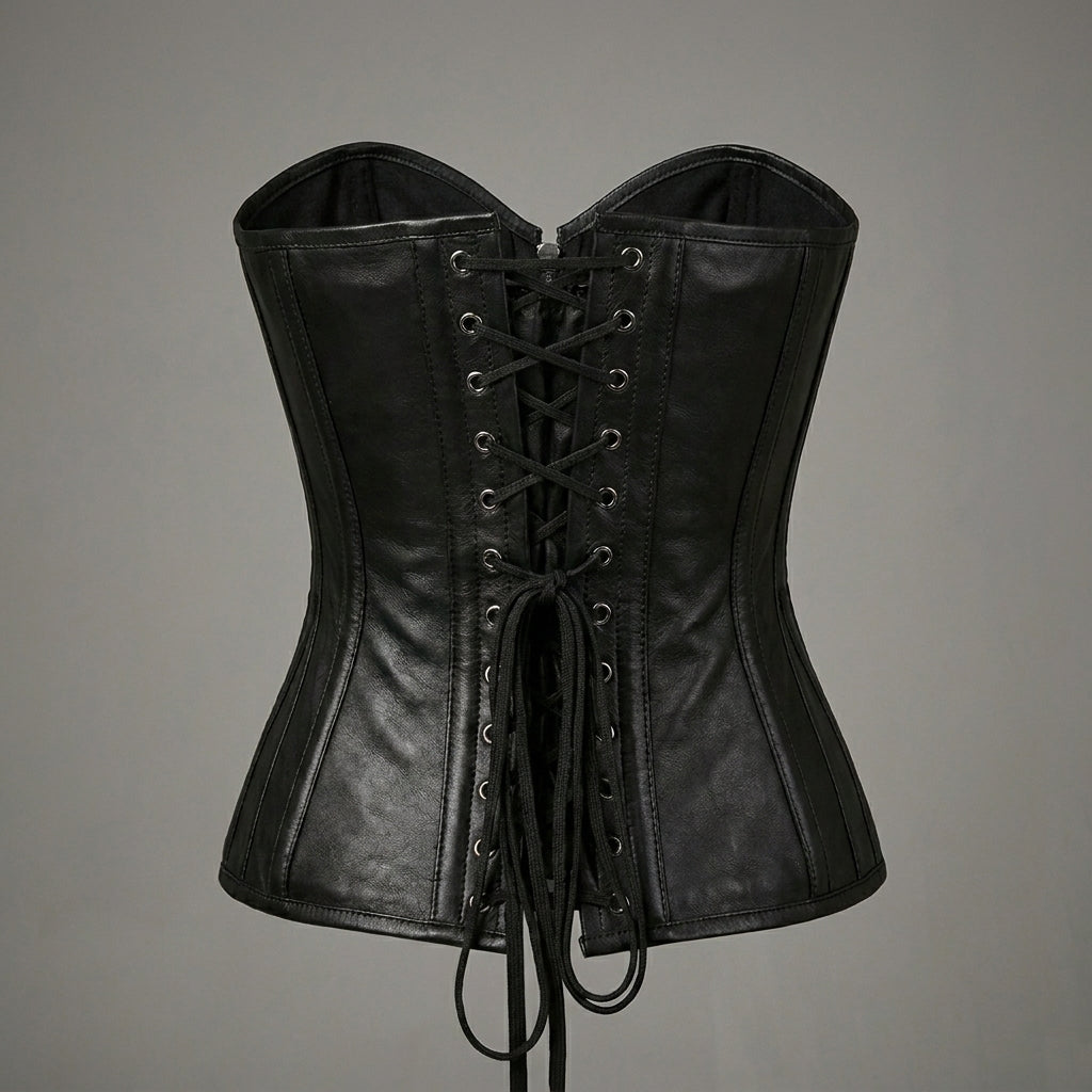 Black Sheep Leather Overbust Corset Top