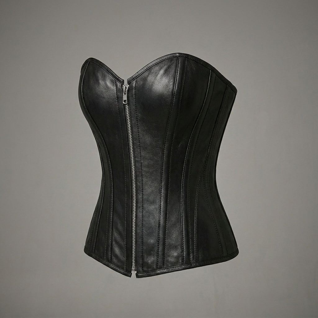 Black Sheep Leather Overbust Corset Top
