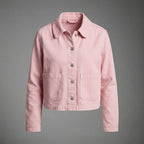 Blush Classic Pink Denim Jacket