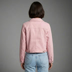 Blush Classic Pink Denim Jacket