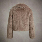 Brown Faux Fur Coat