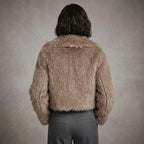 Brown Faux Fur Coat