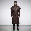 Men’s Punk Rave Lannister Coat – Gothic Steampunk Long Trench Style