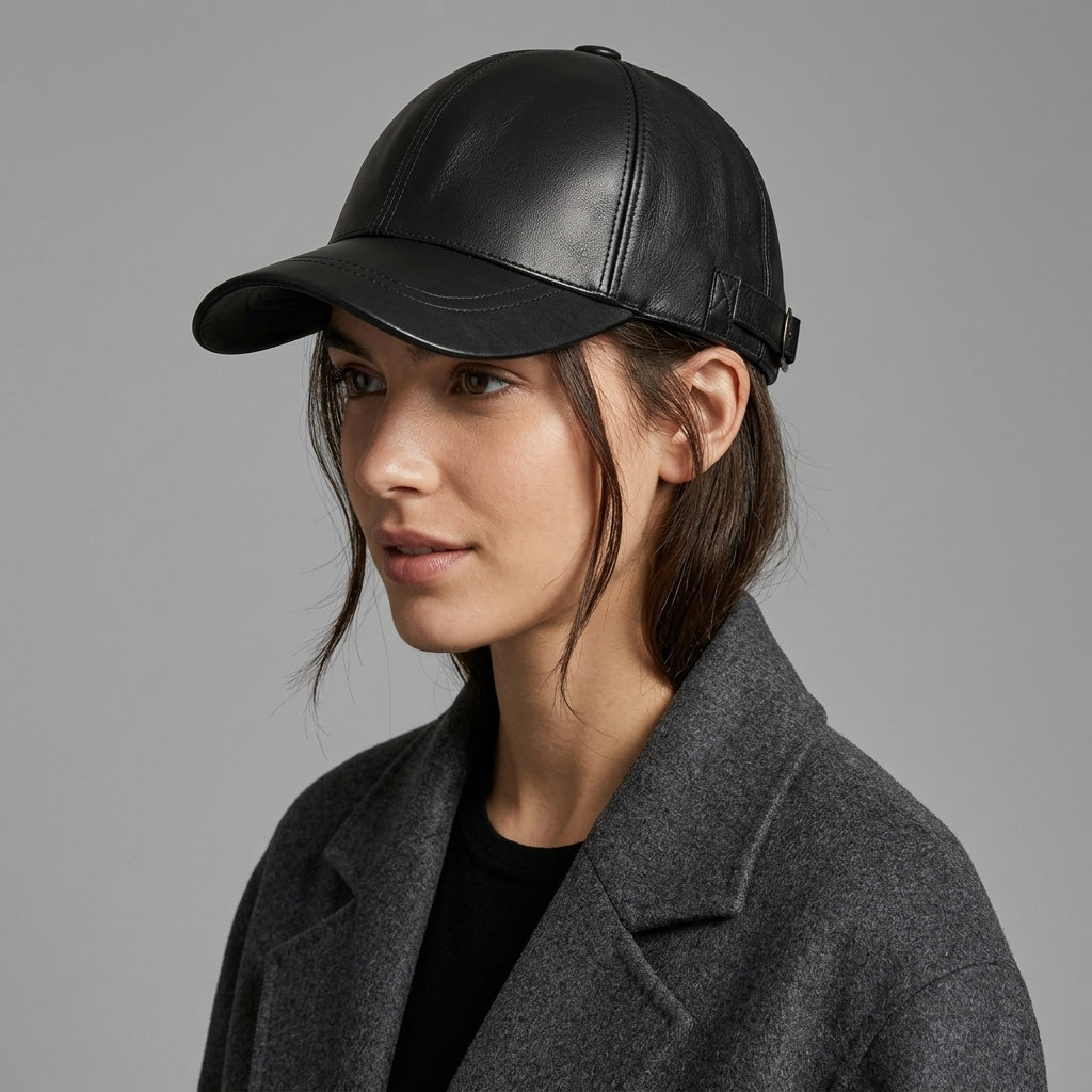 Classic Sleek Black Baseball Cap