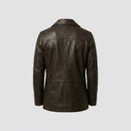 Strellson FOSTER Mocha Brown Leather Jacket
