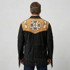 Men’s Suede Leather Cowboy Jacket