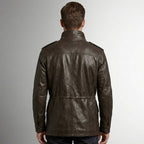Men’s M-65 Field Leather Jacket