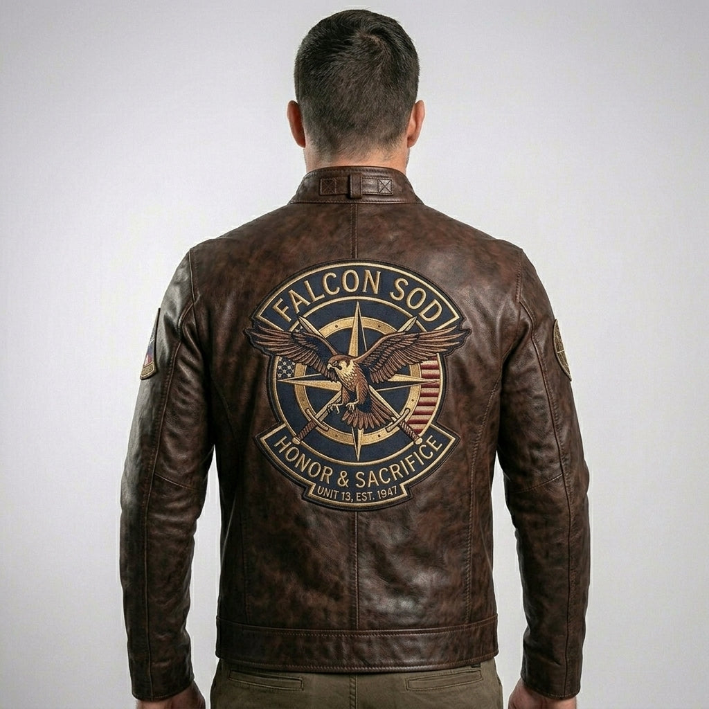 Men’s 73 Brown Leather Jacket