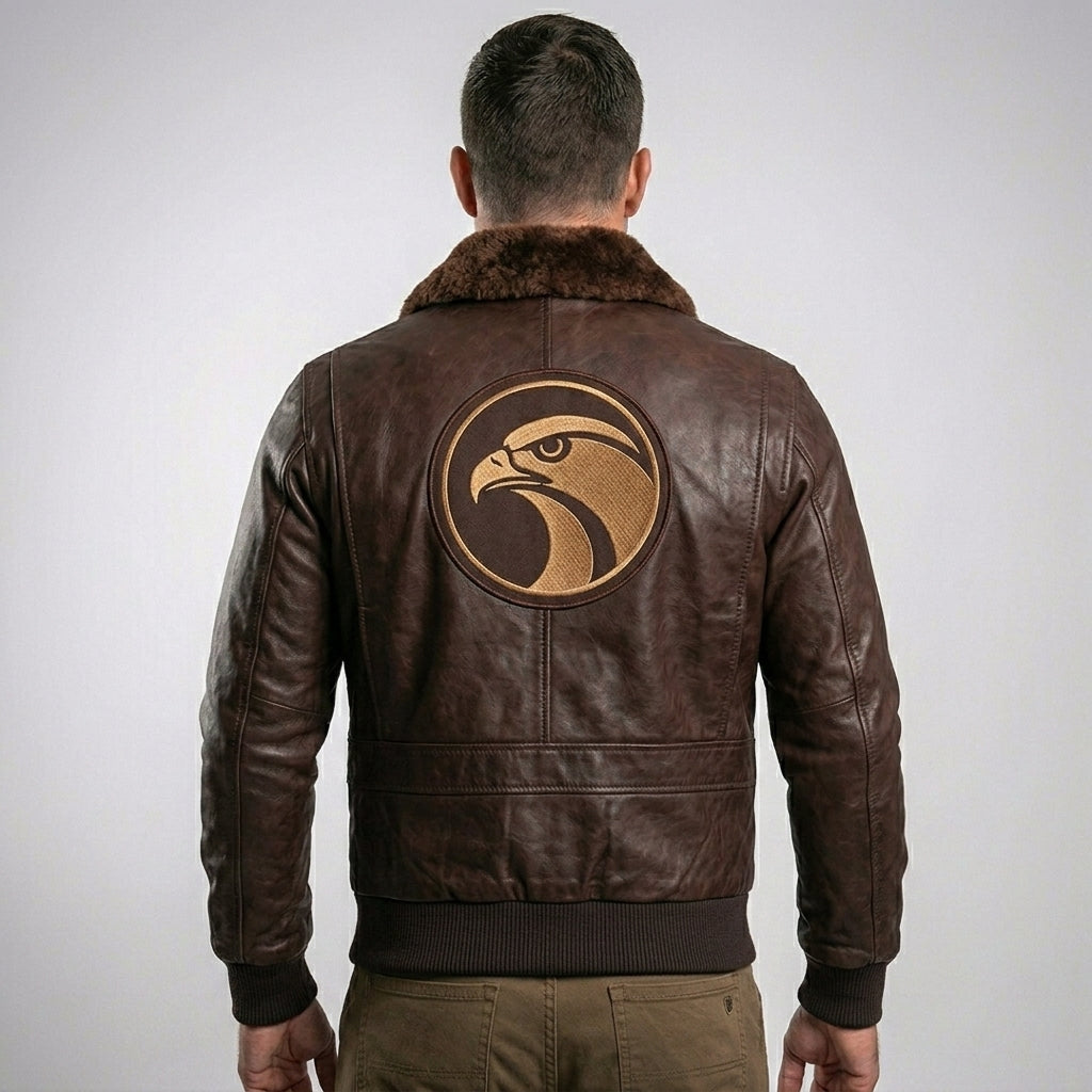 Men’s Aviator Leather Jacket