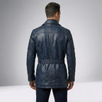 Men’s Riser Leather Jacket – Vintage Moto Fashion Style