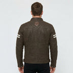 Men’s Merlin Hixon Heritage Motorcycle Jacket – Classic Vintage Biker Style