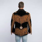 Men’s Authentic Western Leather Jacket – Classic Cowboy Rancher Style