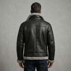 Winter Warrior B-3 Bomber Leather Jacket
