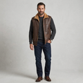 Men’s Shearling Fur Flight Pilot Vest – WW2 Sheepskin Aviator Gilet
