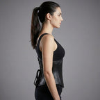 Genuine Leather Steel Boned Heavy-Duty Underbust Waist Trainer Corset