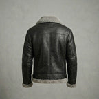 Winter Warrior B-3 Bomber Leather Jacket