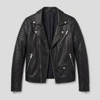 Men’s Black Perfecto Biker Leather Jacket