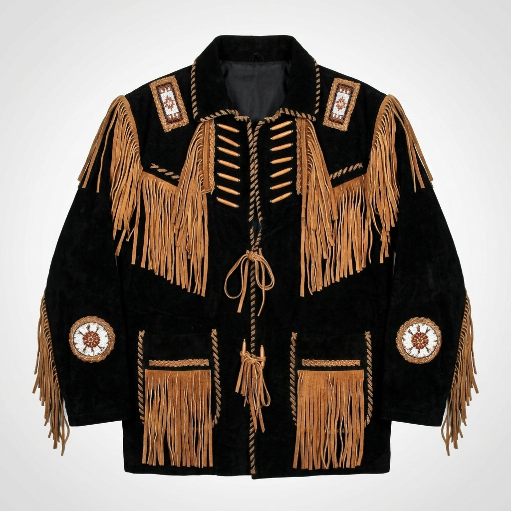 Men’s Authentic Western Leather Jacket