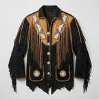 Men’s Suede Leather Cowboy Jacket