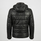 Men’s Sportswear Leather Down Jacket
