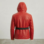 Men’s Santa Claus Red Hooded Jacket