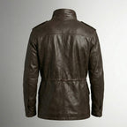 Men’s M-65 Field Leather Jacket