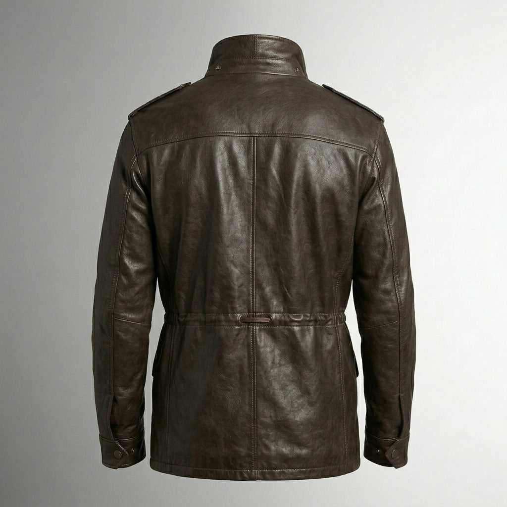 Men’s M-65 Field Leather Jacket