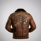 Men’s Genuine Leather Fur Jacket