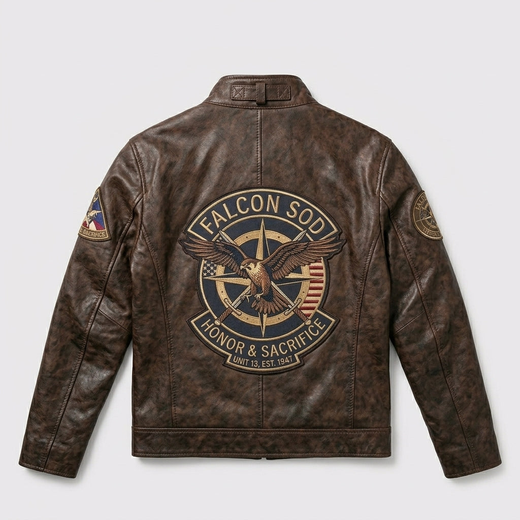 Men’s 73 Brown Leather Jacket
