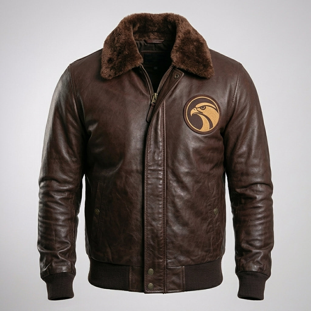 Men’s Aviator Leather Jacket