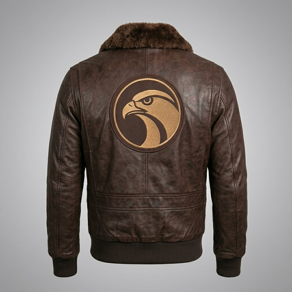 Men’s Aviator Leather Jacket