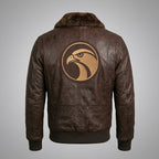 Men’s Aviator Leather Jacket