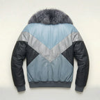 Men’s Bomber Leather Jacket – Premium Leather Jacket Gear Style