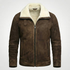 Men’s Vintage Spanish Merino Shearling Leather Jacket
