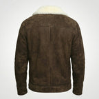Men’s Vintage Spanish Merino Shearling Leather Jacket