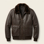 Men’s Designer Leather Jacket – Luxury Inspired Classic Outerwear