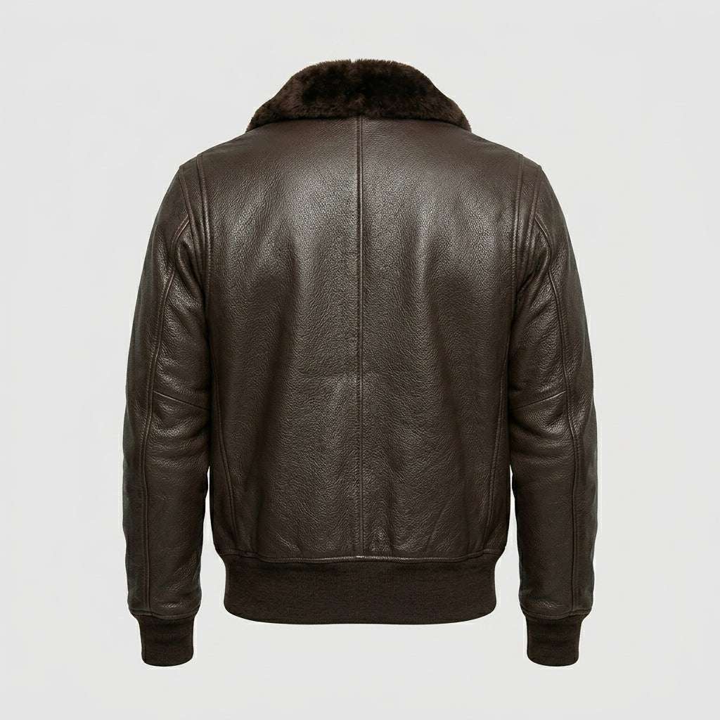 Men’s Designer Leather Jacket – Luxury Inspired Classic Outerwear