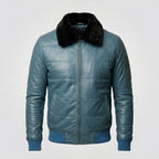 Men’s Real Leather Pilot Aviator Jacket