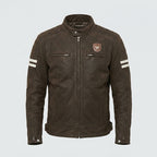 Men’s Merlin Hixon Heritage Motorcycle Jacket – Classic Vintage Biker Style