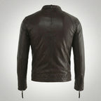 Men’s Brown Heritage Motorcycle Jacket