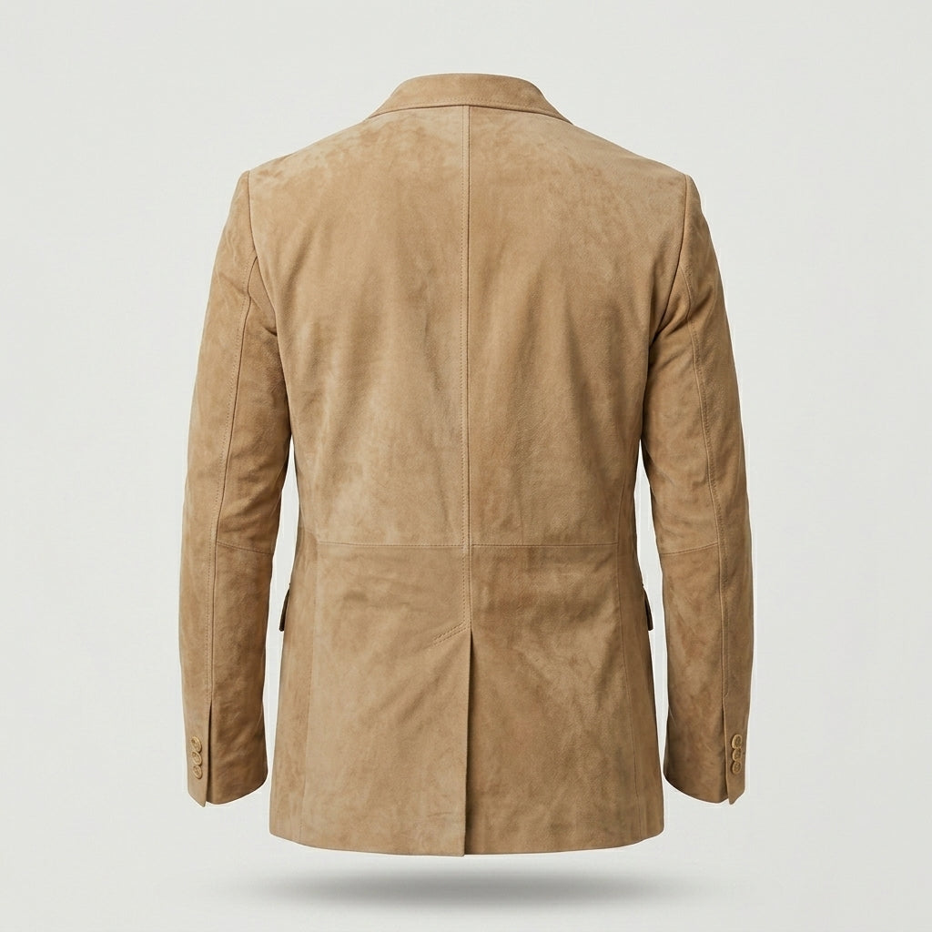 Men’s Real Suede Leather Blazer jacket