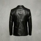 Men’s Stylish Lambskin Leather Blazer Jacket