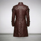 Men’s Devil Fashion Warhammer Red Gothic Coat