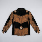 Men’s Authentic Western Leather Jacket – Classic Cowboy Rancher Style