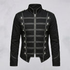 Men’s MarchGuard Military Marching Band Jacket – Classic Parade Uniform Style