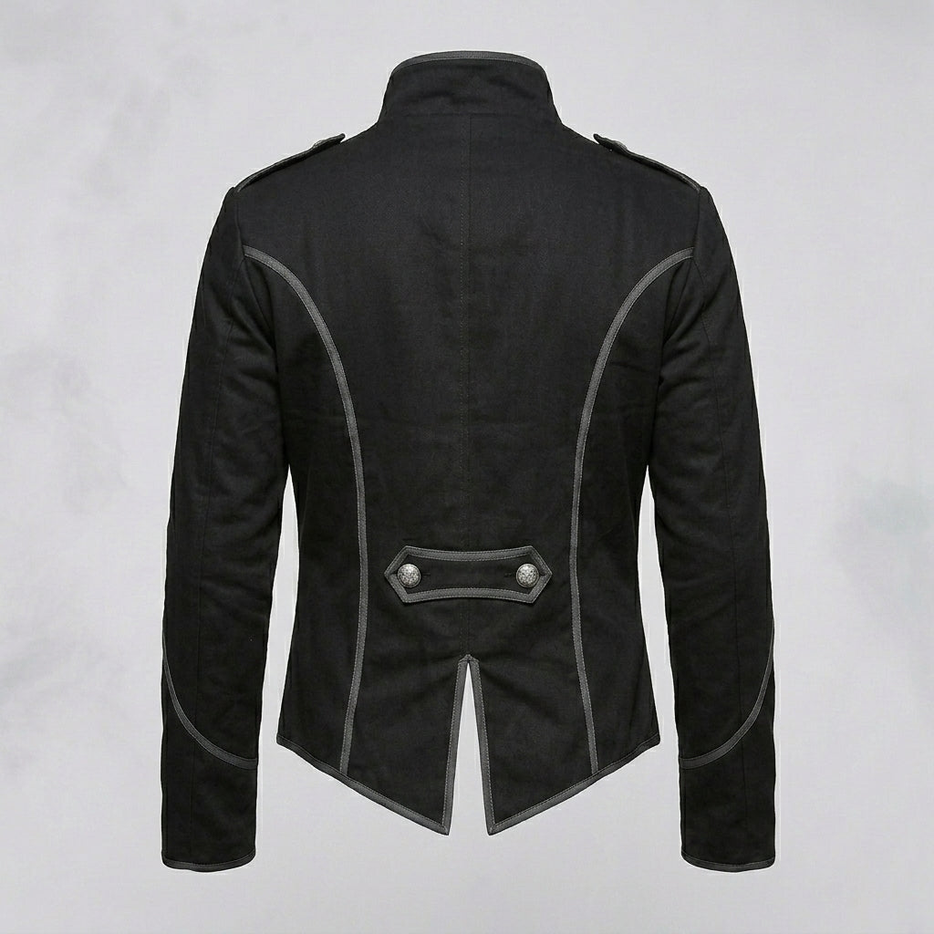 Men’s MarchGuard Military Marching Band Jacket – Classic Parade Uniform Style