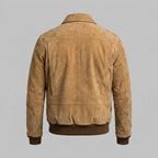 A-2 Flight Gentleman Pilot Suede Bomber Jacket – Vintage Aviator Style
