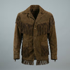 Shop Men's Western Suede Leather Jacket - Cowboy Style!